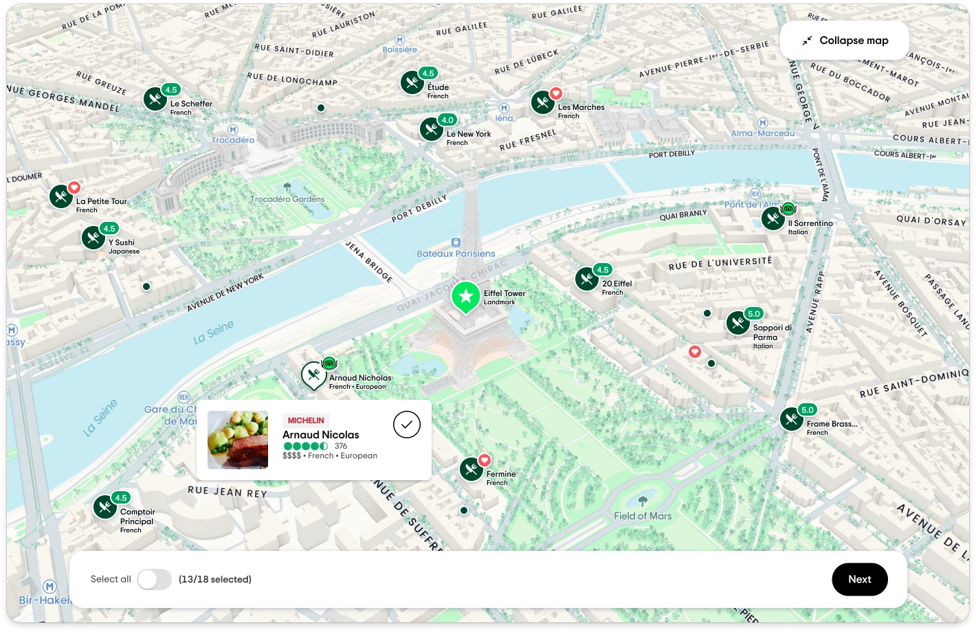 Tripadvisor Map Pin System